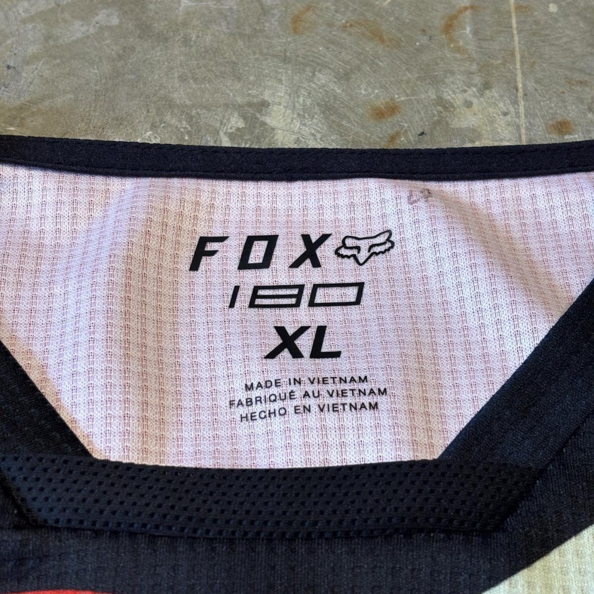 画像10: "FOX" COLOR SWITCHED LOGO RACING L/S TOPS / Mens XL (10)