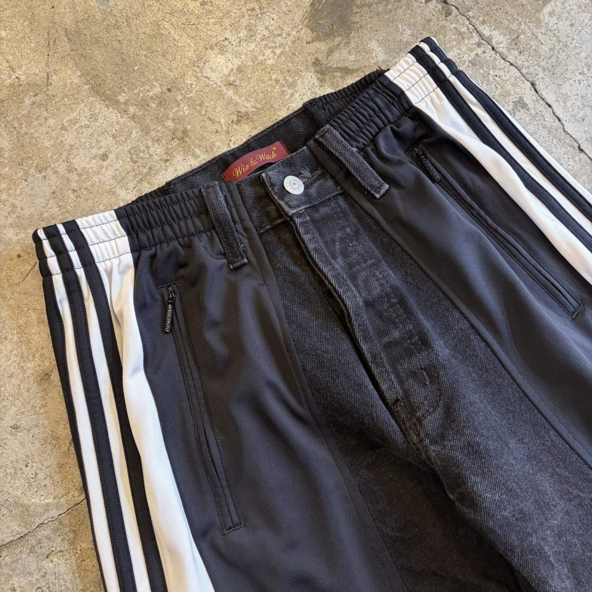 画像3: 【Wiz&Witch】"UNITED" SPORTY DENIM PANTS / OS (3)