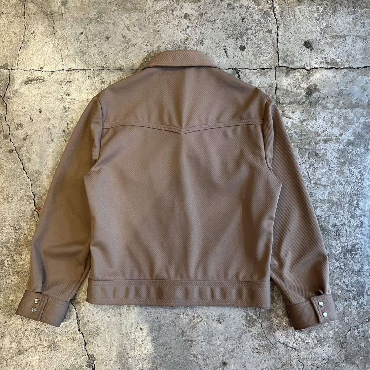 画像2: DOUBLE FLAP POCKET WESTERN DESIGN JACKET / Ladies L(40)  (2)