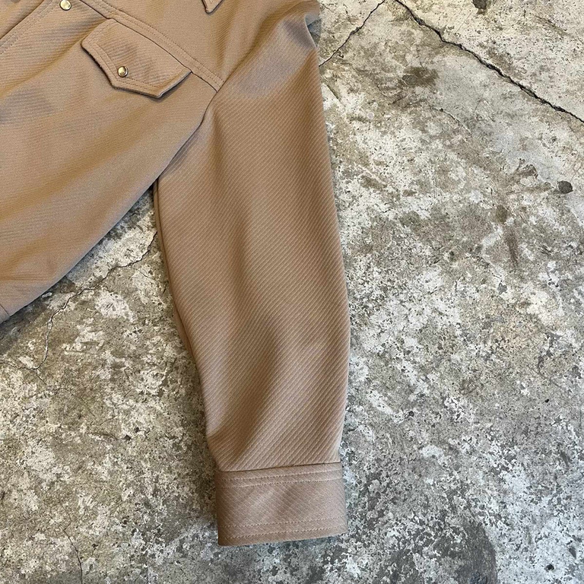 画像6: DOUBLE FLAP POCKET WESTERN DESIGN JACKET / Ladies L(40)  (6)