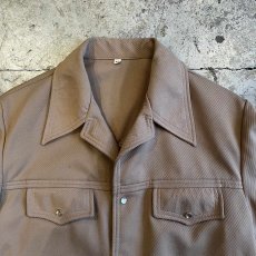 画像7: DOUBLE FLAP POCKET WESTERN DESIGN JACKET / Ladies L(40)  (7)