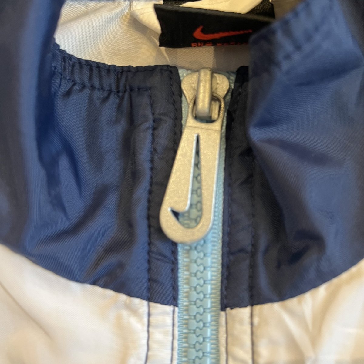画像9: 【NIKE】3 COLOR HALF NECK DESIGN NYLON VEST / Ladies M(L) (9)