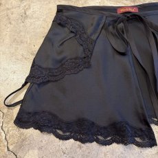 画像4: 【Wiz&Witch】"UNITED" LACE MIX WRAP SKIRT / FREE (4)