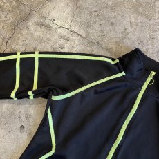 画像8: COLOR PIPING LINE SHORT DESIGN ZIP UP JACKET / Ladies M(L) (8)