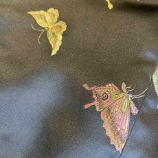 画像12: MIX COLOR BUTTERFLY PATTERN DESIGN CHINA JACKET / Ladies M (12)