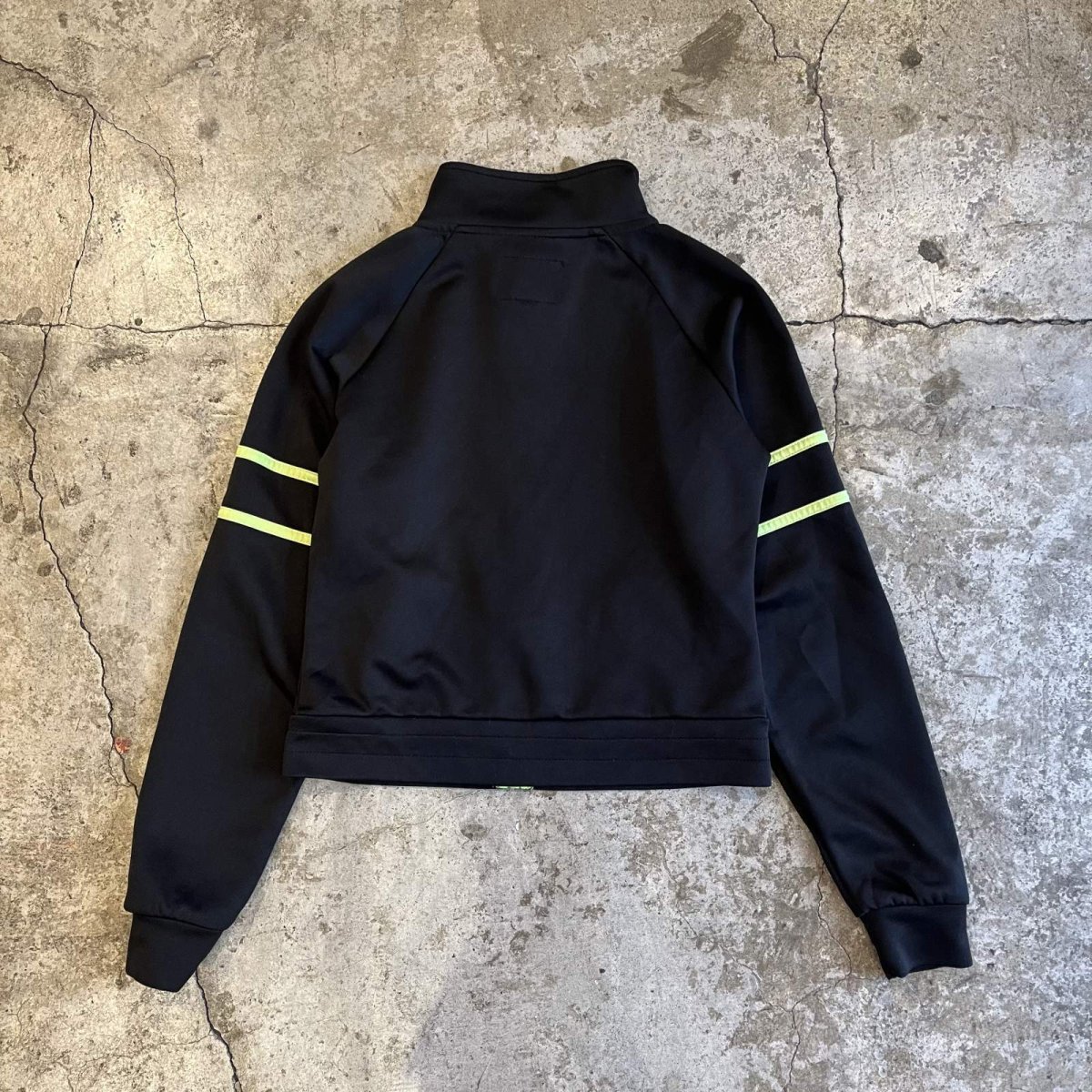 画像2: COLOR PIPING LINE SHORT DESIGN ZIP UP JACKET / Ladies M(L) (2)