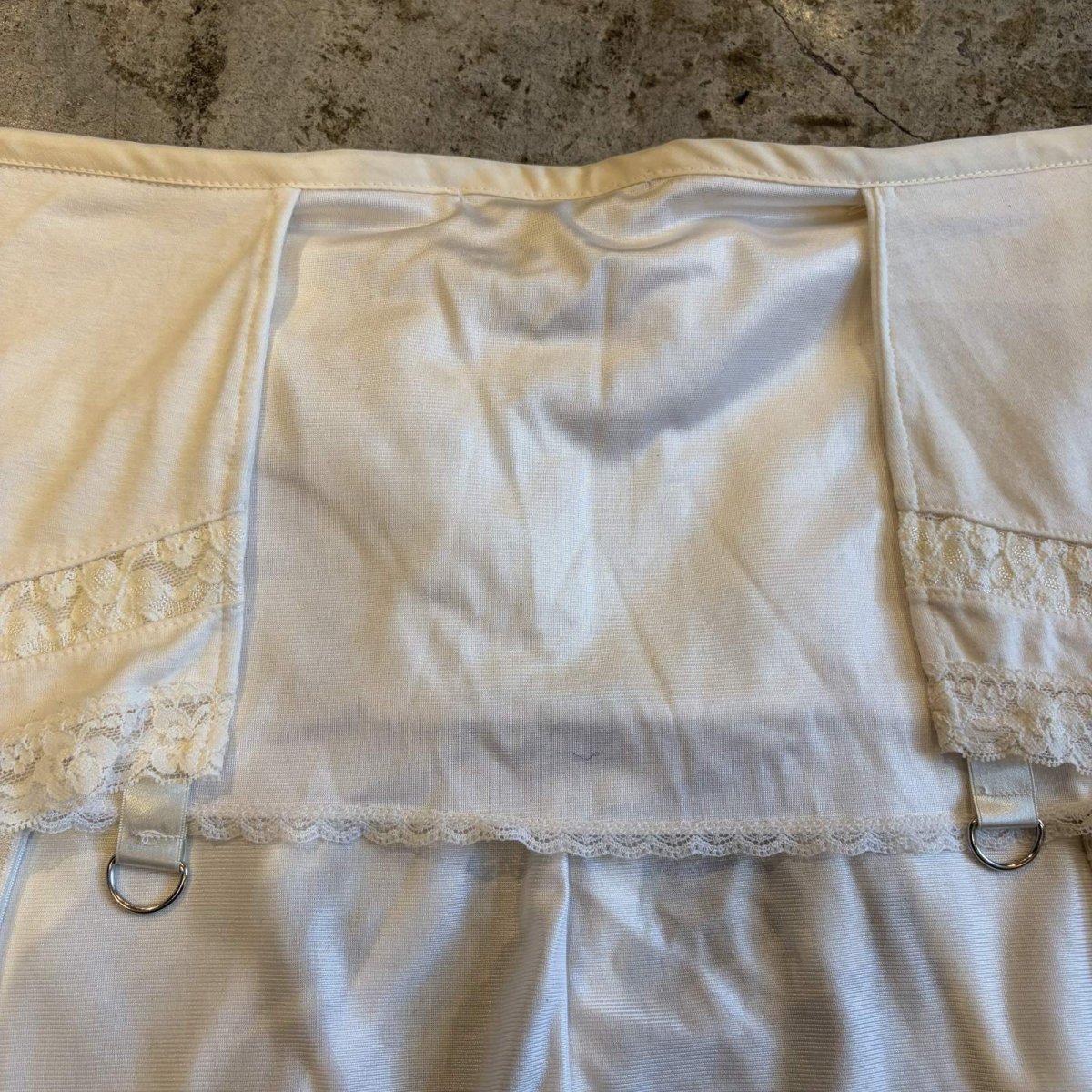 画像7: 【Wiz&Witch】"UNITED" VTG LACE MIX WRAP SKIRT / FREE (7)