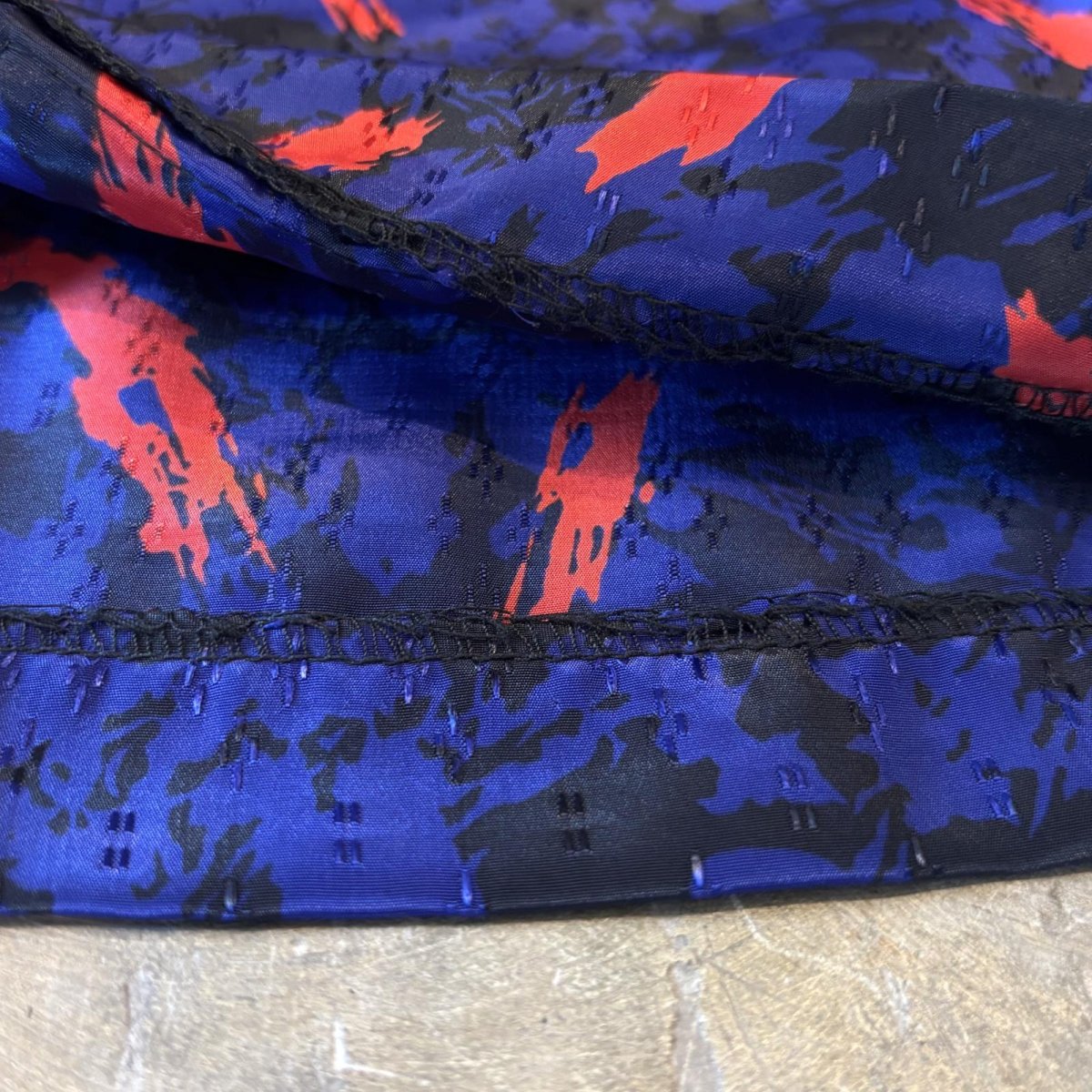 画像8: ALL OVER ARTISTIC PATTERN TAILORED JACKET / Mens M / MADE IN USA (8)