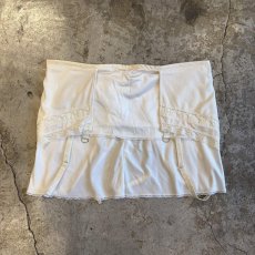 画像2: 【Wiz&Witch】"UNITED" VTG LACE MIX WRAP SKIRT / FREE (2)