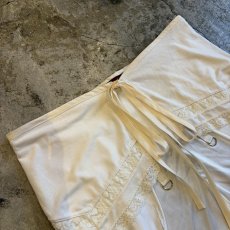 画像3: 【Wiz&Witch】"UNITED" VTG LACE MIX WRAP SKIRT / FREE (3)