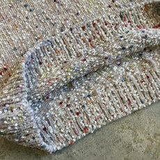 画像8: COLOR NEP CHENILLE KNIT SWEATER / Ladies M (8)