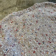 画像9: COLOR NEP CHENILLE KNIT SWEATER / Ladies M (9)