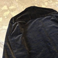 画像9: 90's ALL OVER PATTERN VELOUR L/S SHIRT / Mens L / MADE IN USA (9)