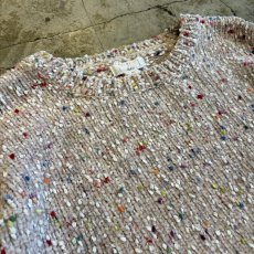 画像3: COLOR NEP CHENILLE KNIT SWEATER / Ladies M (3)