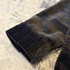 画像7: 90's ALL OVER PATTERN VELOUR L/S SHIRT / Mens L / MADE IN USA (7)
