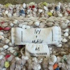 画像11: COLOR NEP CHENILLE KNIT SWEATER / Ladies M (11)