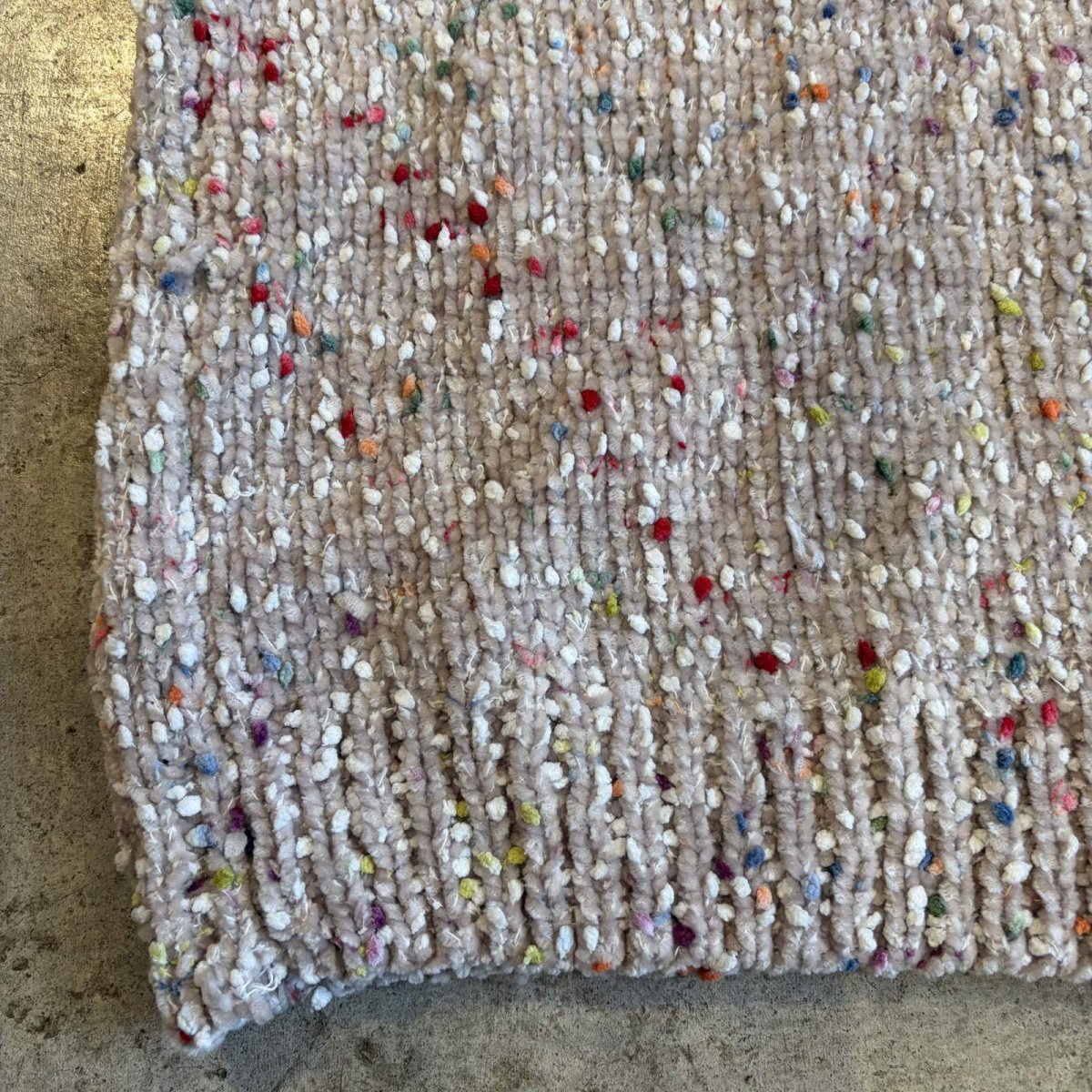 画像4: COLOR NEP CHENILLE KNIT SWEATER / Ladies M (4)