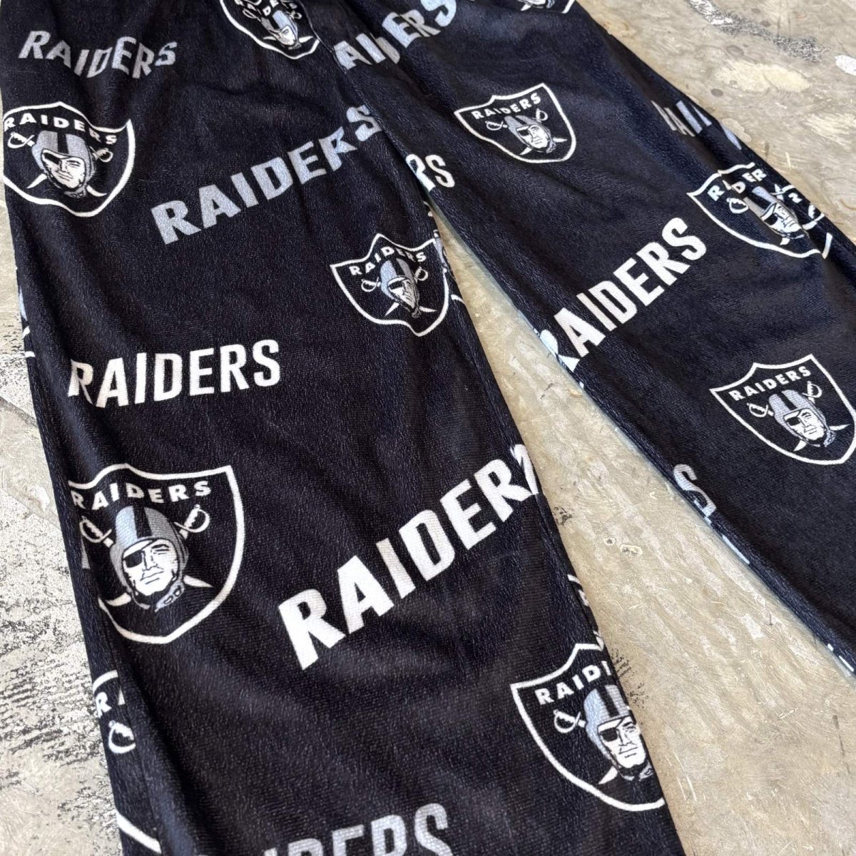 画像5: "RAIDERS" GRAPHIC PATTERN PAJAMA PANTS / FREE (5)