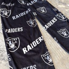画像5: "RAIDERS" GRAPHIC PATTERN PAJAMA PANTS / FREE (5)