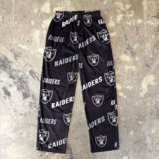 画像1: "RAIDERS" GRAPHIC PATTERN PAJAMA PANTS / FREE (1)