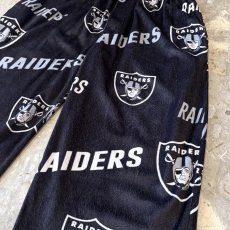 画像4: "RAIDERS" GRAPHIC PATTERN PAJAMA PANTS / FREE (4)