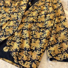 画像6: 80~90's ALL OVER PATTERN TAILORED JACKET / Mens S(L) / MADE IN USA (6)