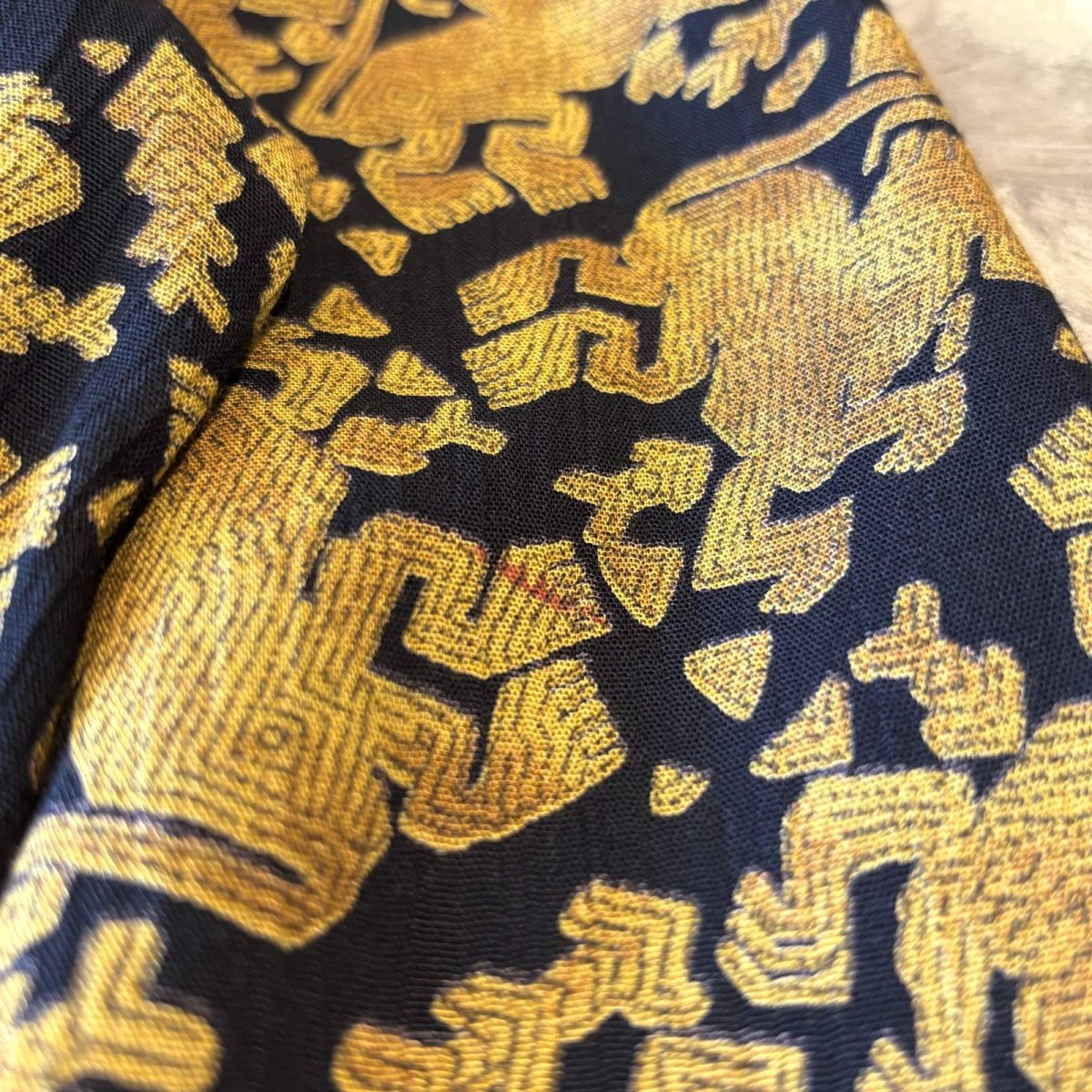 画像10: 80~90's ALL OVER PATTERN TAILORED JACKET / Mens S(L) / MADE IN USA (10)