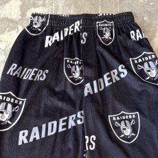 画像10: "RAIDERS" GRAPHIC PATTERN PAJAMA PANTS / FREE (10)