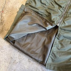 画像5: FRONT ZIP UP GATHER DESIGN NYLON SKIRT / W25~W35 (5)