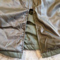 画像8: FRONT ZIP UP GATHER DESIGN NYLON SKIRT / W25~W35 (8)