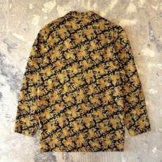 画像2: 80~90's ALL OVER PATTERN TAILORED JACKET / Mens S(L) / MADE IN USA (2)