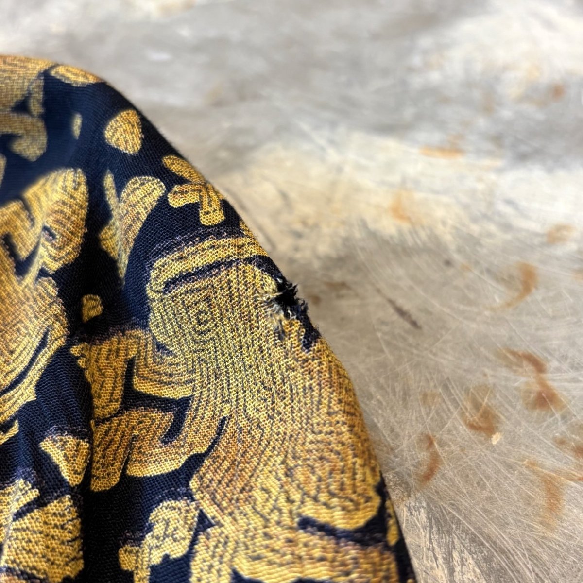 画像11: 80~90's ALL OVER PATTERN TAILORED JACKET / Mens S(L) / MADE IN USA (11)