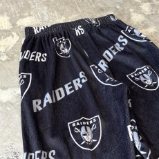 画像9: "RAIDERS" GRAPHIC PATTERN PAJAMA PANTS / FREE (9)