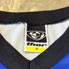 画像10: "THOR" COLOR SWITCHED LOGO RACING L/S TOPS / Mens M(L) (10)