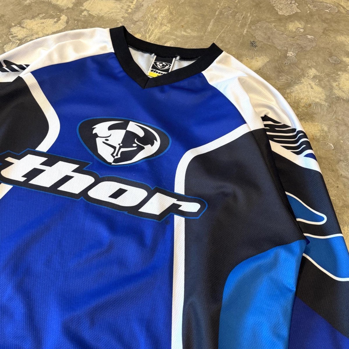 画像4: "THOR" COLOR SWITCHED LOGO RACING L/S TOPS / Mens M(L) (4)