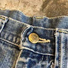 画像9: 60's~70's【Lee】CUT OFF BLUE DENIM SKIRT / W30 (9)