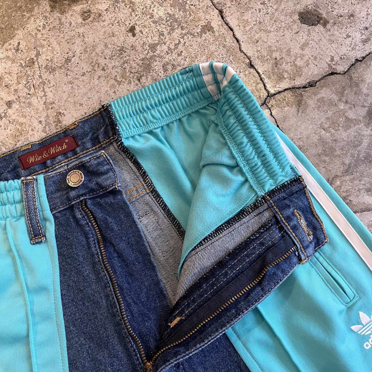 画像5: 【Wiz&Witch】"UNITED" SPORTY DENIM PANTS / OS (5)