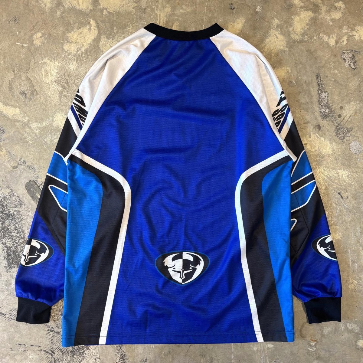 画像2: "THOR" COLOR SWITCHED LOGO RACING L/S TOPS / Mens M(L) (2)