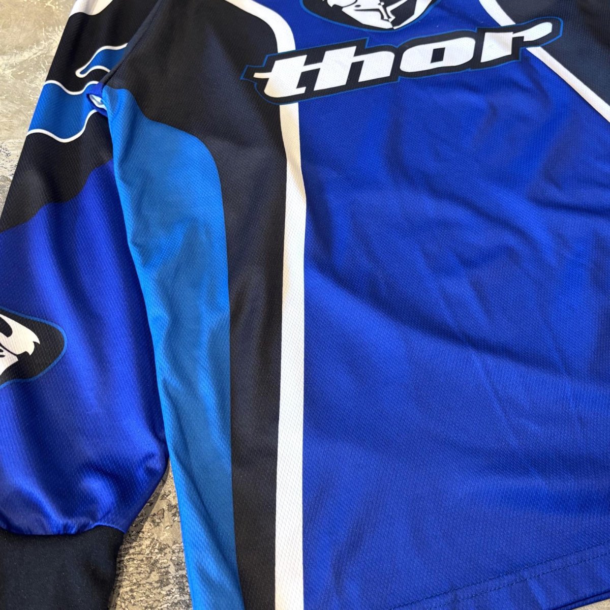 画像5: "THOR" COLOR SWITCHED LOGO RACING L/S TOPS / Mens M(L) (5)