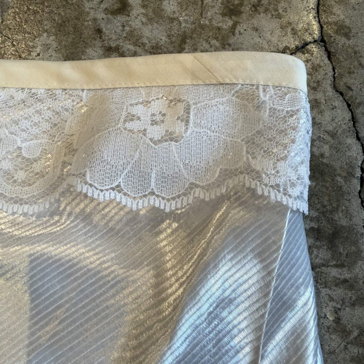 画像9: 【Wiz&Witch】"UNITED" LACE MIX WRAP SKIRT / FREE (9)