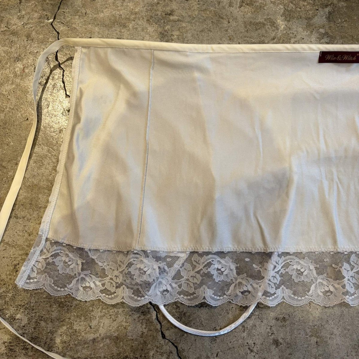 画像6: 【Wiz&Witch】"UNITED" LACE MIX WRAP SKIRT / FREE (6)