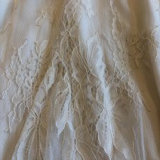 画像6: FLORAL PATTERN DESIGN LACE SKIRT / W26~W38 (6)
