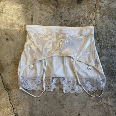 画像2: 【Wiz&Witch】"UNITED" LACE MIX WRAP SKIRT / FREE (2)