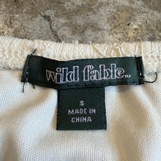 画像12: FLORAL PATTERN DESIGN LACE SKIRT / W26~W38 (12)