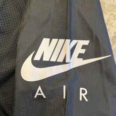 画像10: 【NIKE AIR】BLACK COLOR MESH×NYLON DOCKING DESIGN ZIP UP TOPS / Ladies M  (10)