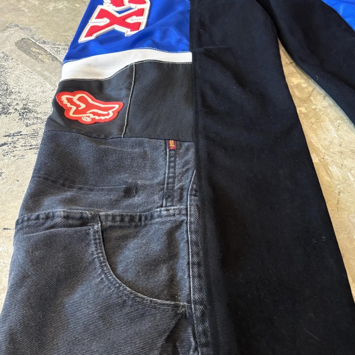 画像7: 【Wiz&Witch】"UNITED" FOX MOTO-X DENIM PANTS / OS (7)