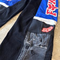 画像6: 【Wiz&Witch】"UNITED" FOX MOTO-X DENIM PANTS / OS (6)