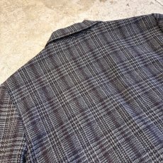 画像9: ALL OVER CHECK PATTERN TAILORED JACKET / Ladies L (9)
