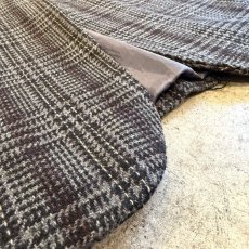 画像11: ALL OVER CHECK PATTERN TAILORED JACKET / Ladies L (11)