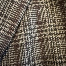画像6: ALL OVER CHECK PATTERN TAILORED JACKET / Ladies L (6)